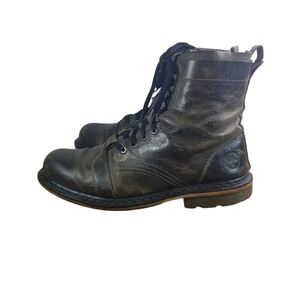 Dr Martens Pier distressed leather mens boots